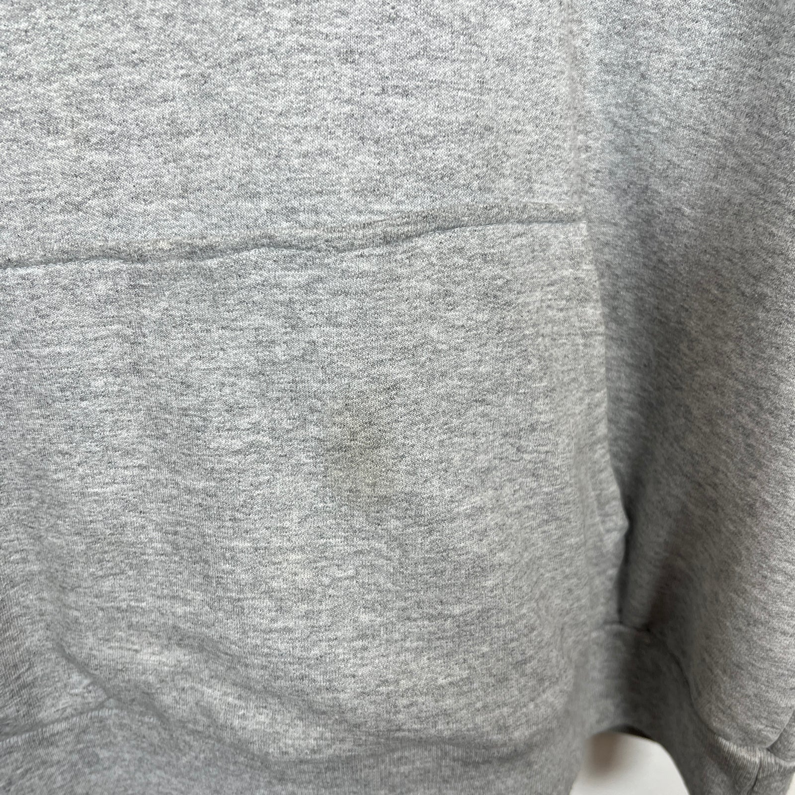 Chrome Hearts Grey "Fuck You" Thermal Lined Hoodie Size S