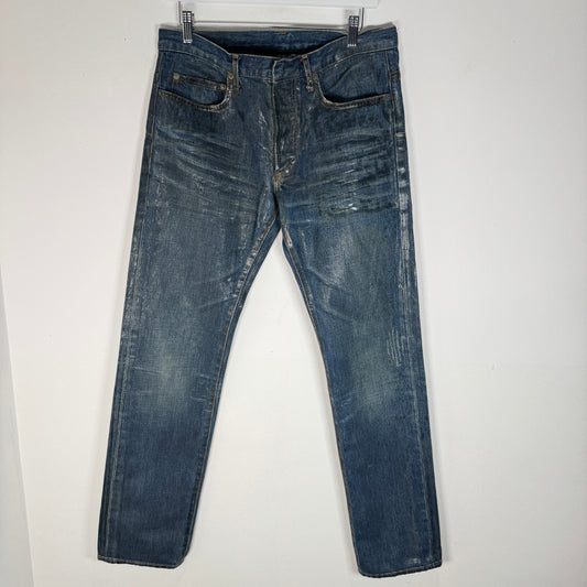 Dior Blue Luster Jeans Size 31