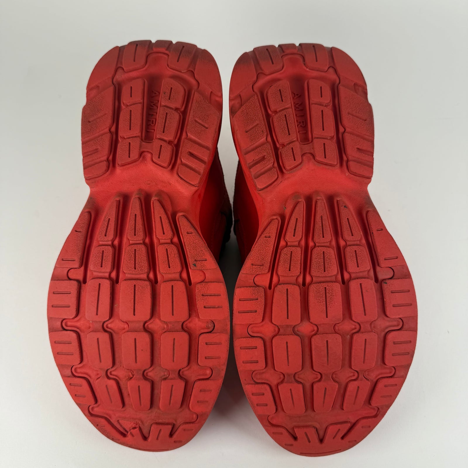 Amiri Red Bone Runner Size 43