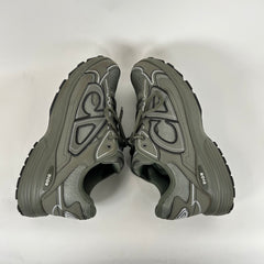 Dior B30 Khaki Green Microfiber Mesh Sneaker Size 42