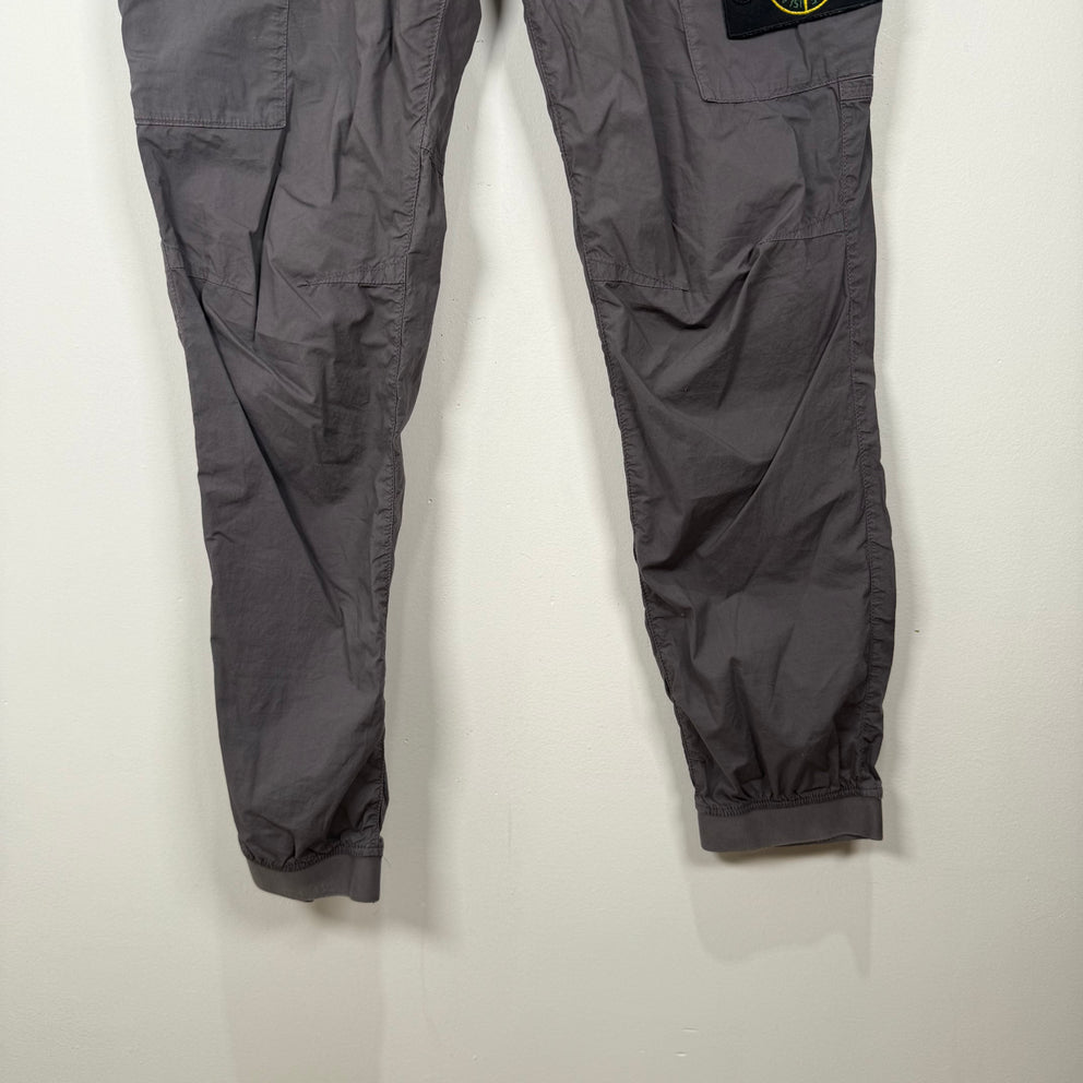 Stone Island Grey Cargo Pants Size 30
