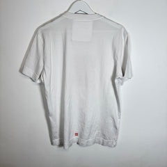 Givenchy White/Red 4G Logo Tee Size L