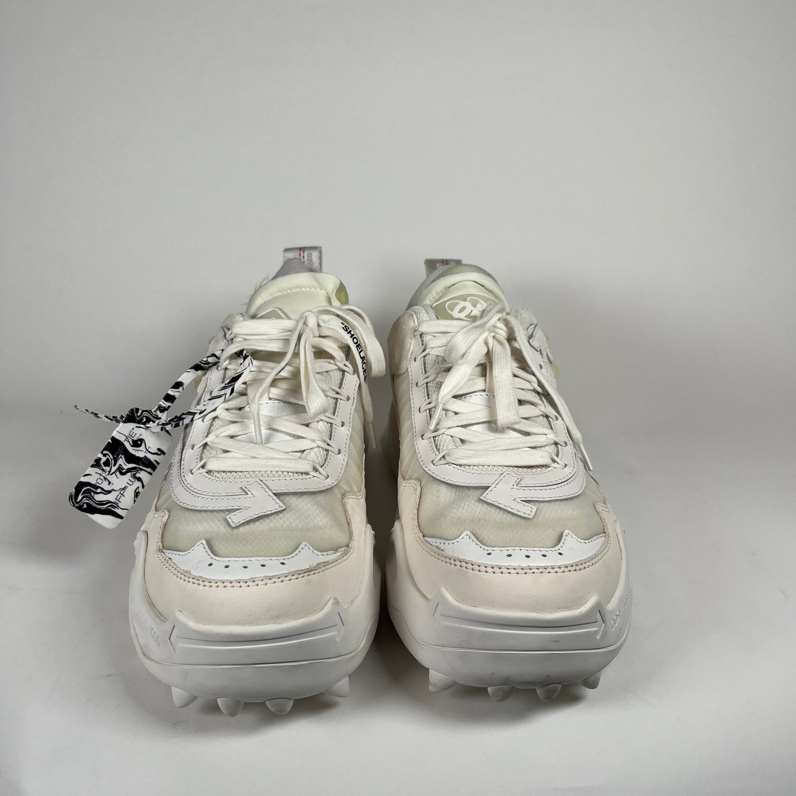 Off-White Odsy 1000 White Sneakers Size 44