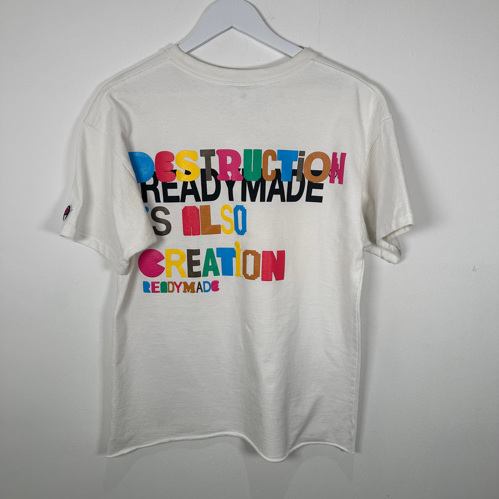 Readymade Smiley Graphic T-Shirt Size M