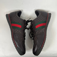 Gucci Chocolate Guccissima Sneaker Size 8.5