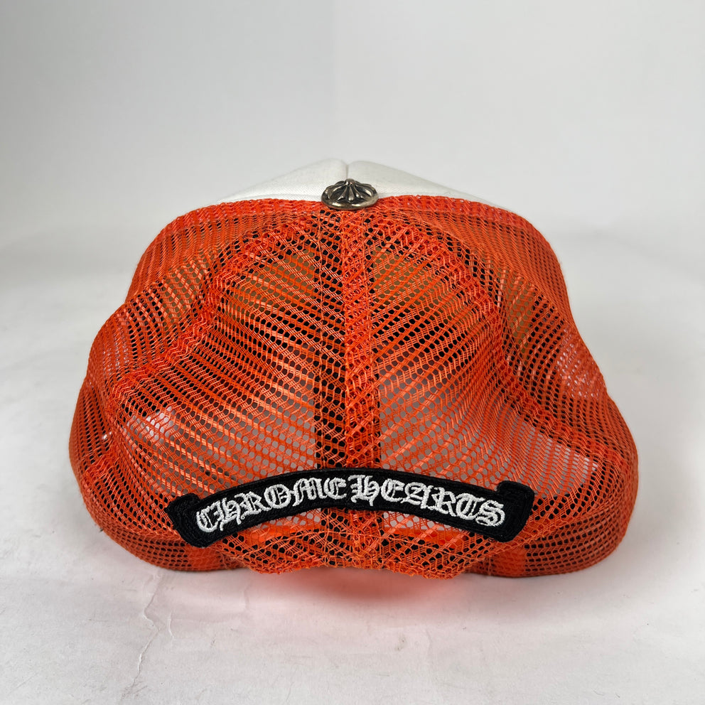 Chrome Hearts Matty Boy Orange Stay Fast Trucker Hat