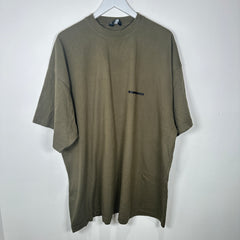 Balenciaga Green 'Strike' T-Shirt Size 4