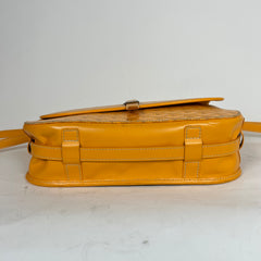 Goyard Yellow Belvedere PM Shoulder Bag
