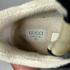 Gucci Black/Orange Suede Ultrapace Sneaker Size GG 11.5