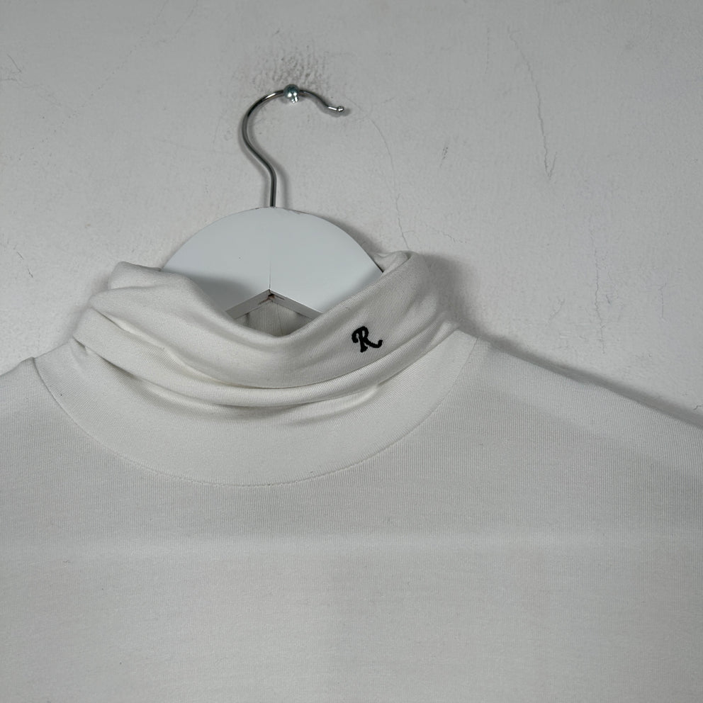 Raf Simons SS23 White 'R' Turtleneck Size M