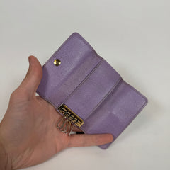Louis Vuitton Black Monogram Multicolor Key Holder