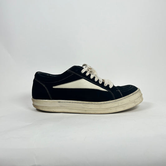 Rick Owens Black Mainline Suede Vans Size 9