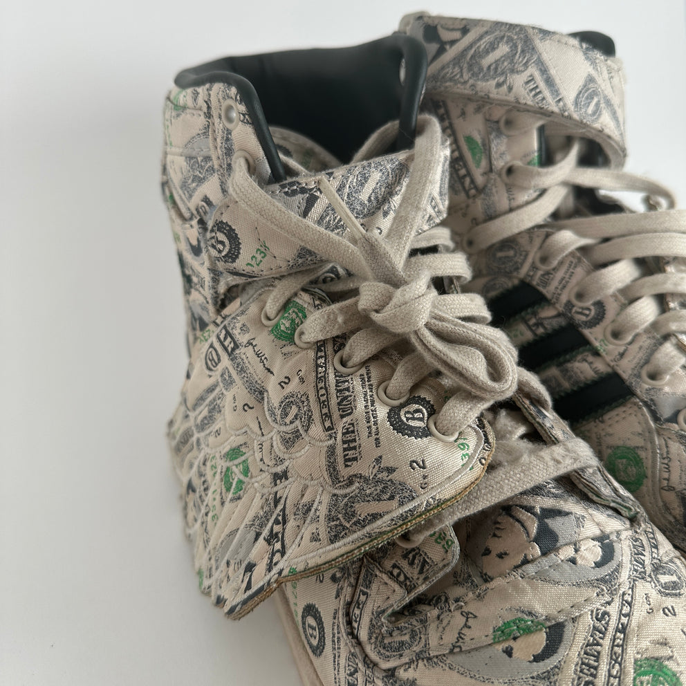 Jeremy Scott x Adidas Forum Wings 1.0 Money Size 11