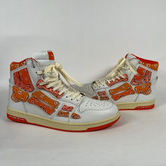 Amiri Orange Bone HighTop Sz 12