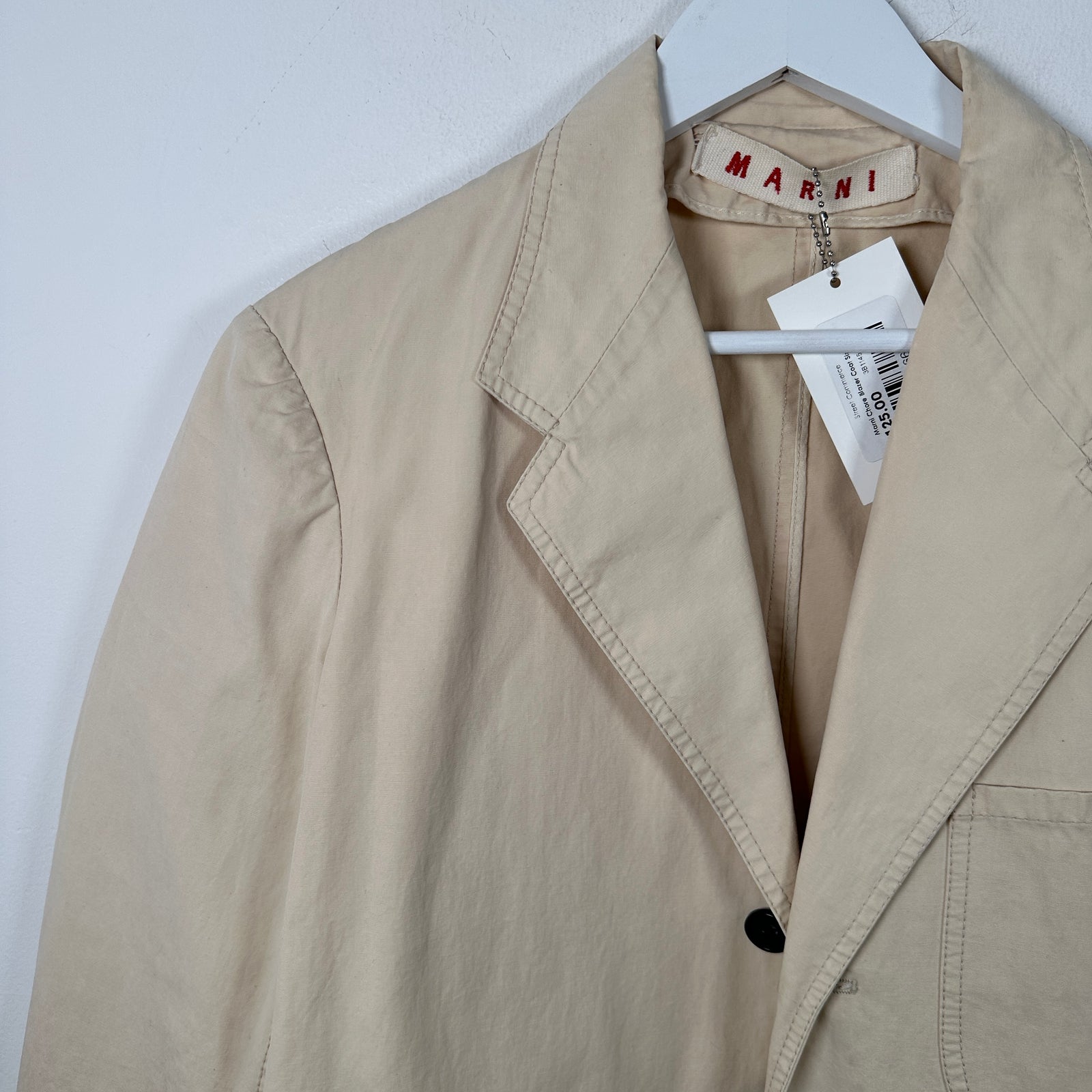 Marni Chore Blazer Coat Size 48