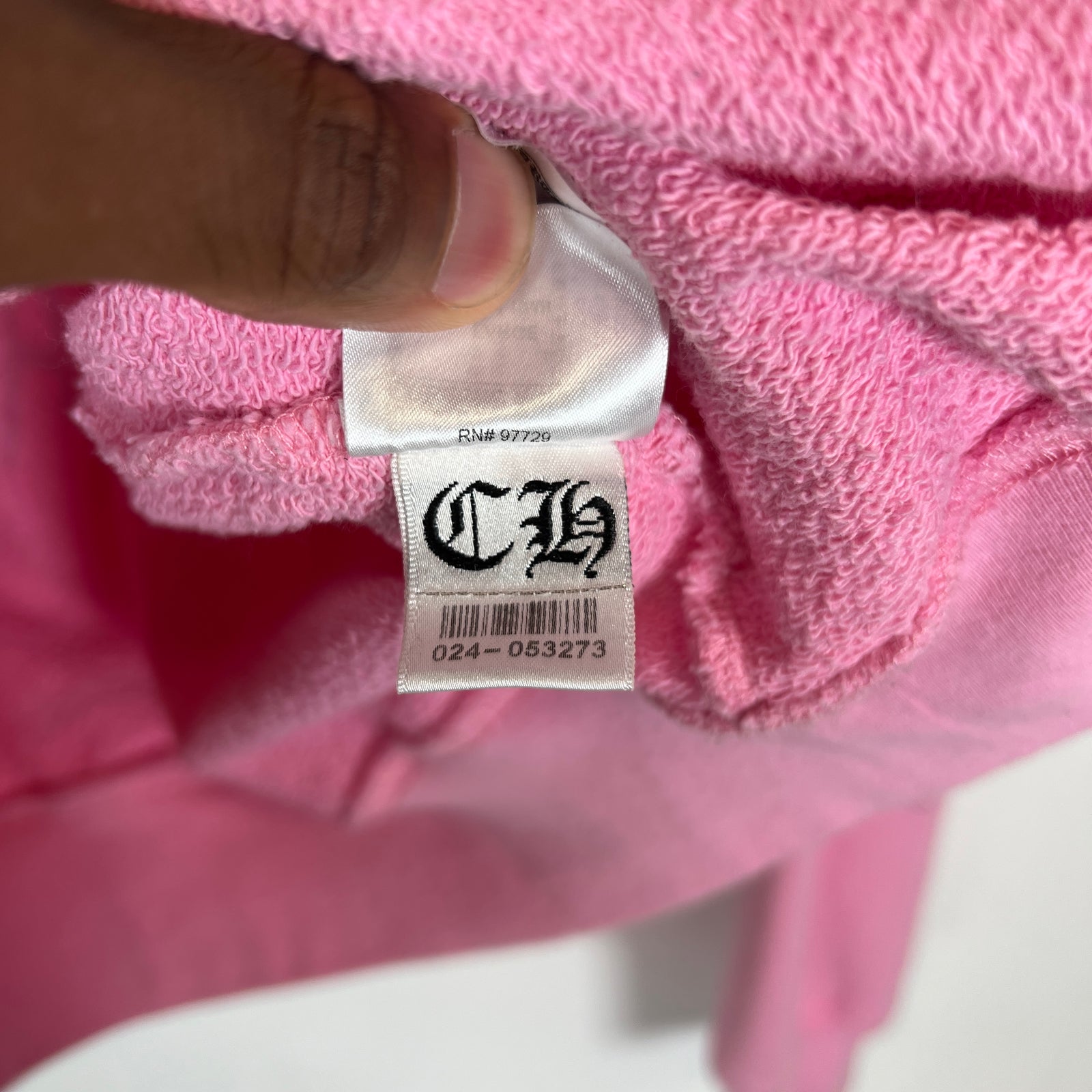 Chrome Hearts Matty Boy Pink Vanity Affair Hoodie Size L