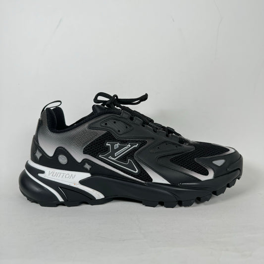Louis Vuitton Black/Grey Tactic Runners Size LV 8
