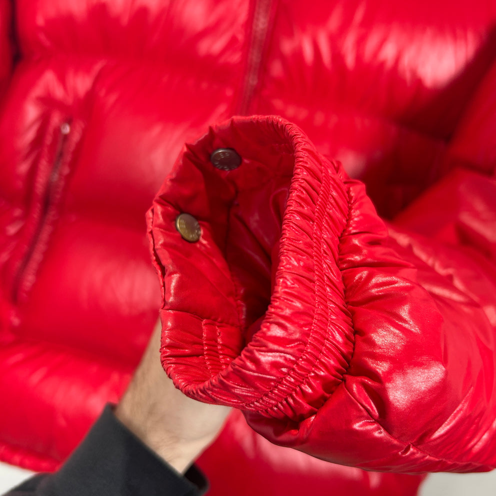Moncler Red Puffer Size M
