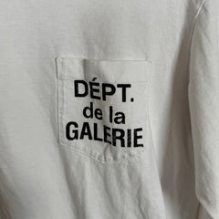 Gallery Dept White De La Galleria LS Tee Size M