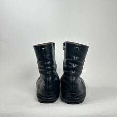 Maison Margiela Black Flat Tabi Boots Size 11