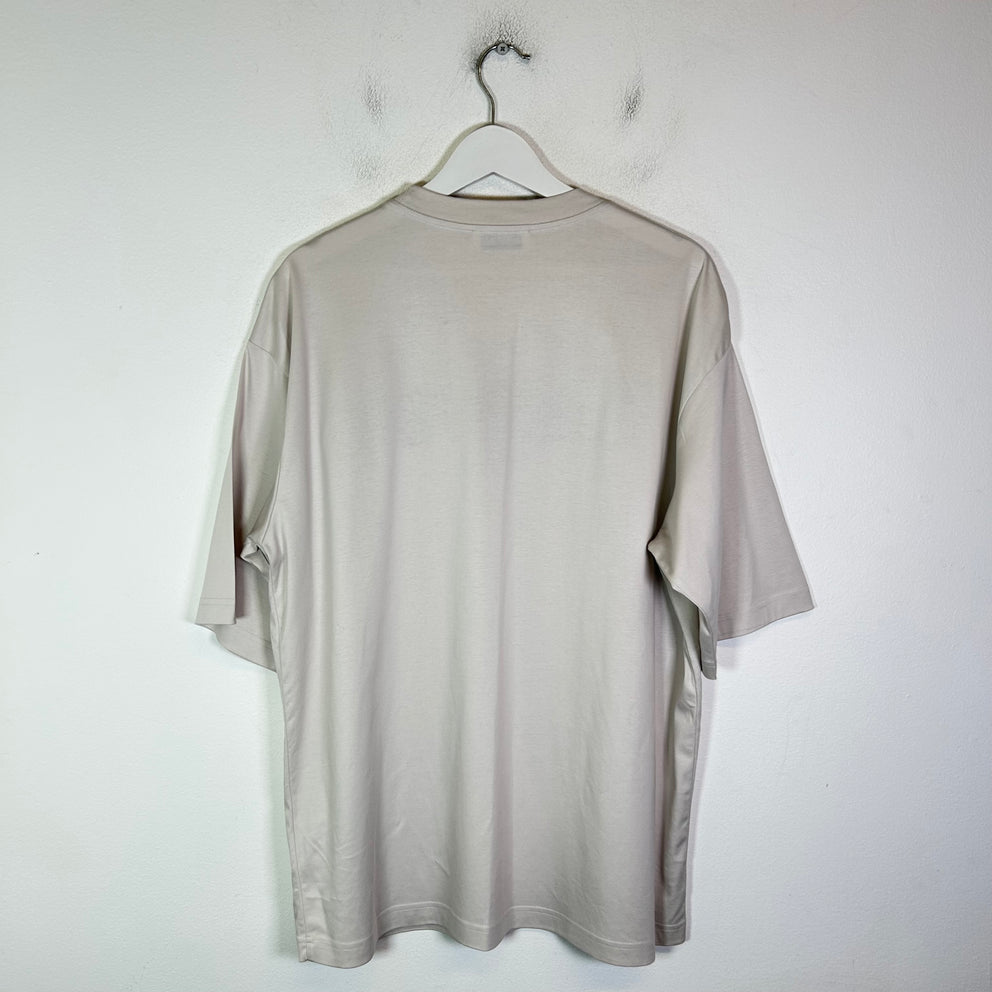 Lanvin Embroidered Curb Lace Logo T-Shirt