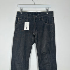 Julius SS09 MA Black Denim Jeans Size 28