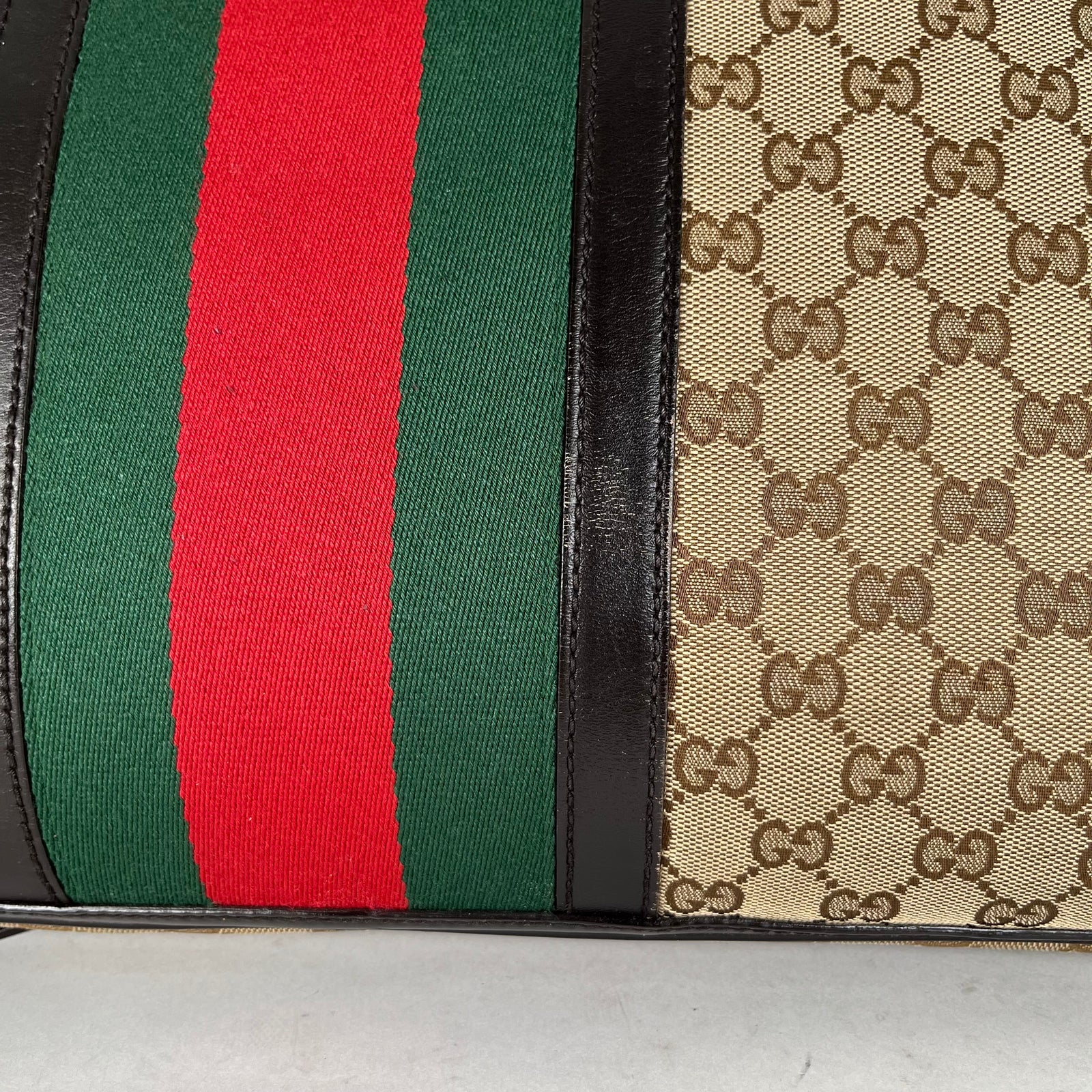 Gucci GG Supreme Canvas Boston Bag