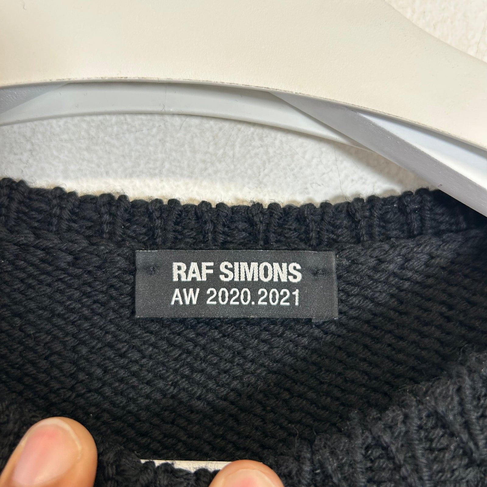 Raf Simons AW2020 'I Love Raf' Knit Sweater