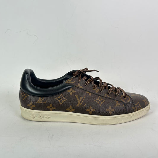 Louis Vuitton Ebene Monogram Luxembourg Sneaker Size LV 9