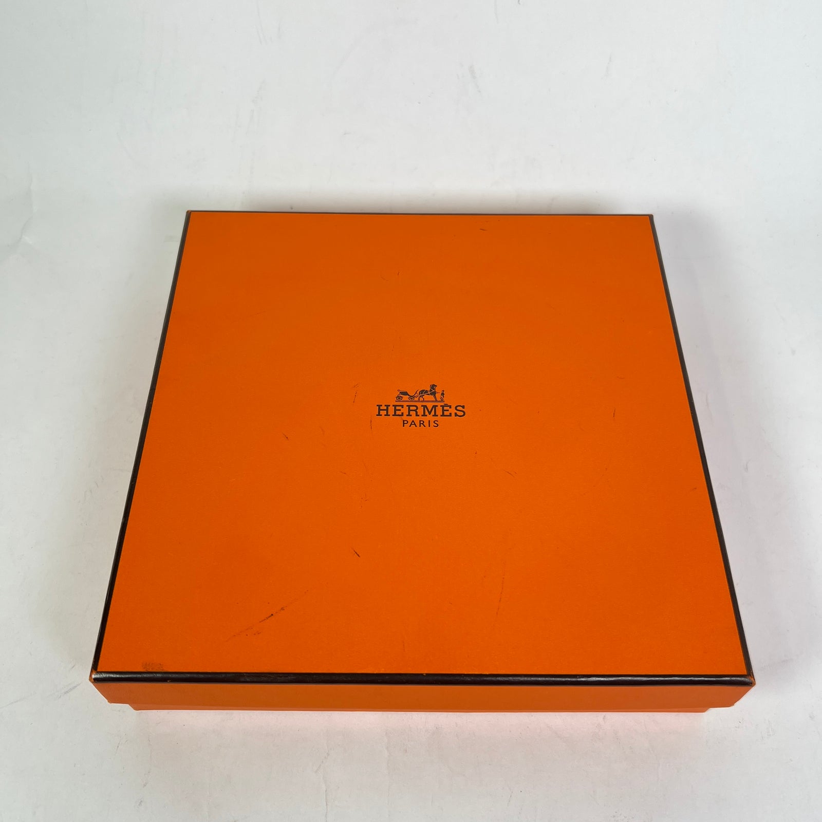 Hermes Orange Togo Constance Reversible 32MM H Belt