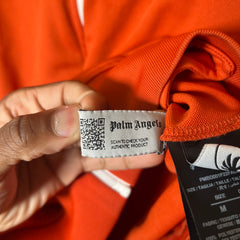 Palm Angels Orange Track Jacket Size M