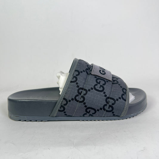Gucci GG Monogram Ripstop Tech Sandals