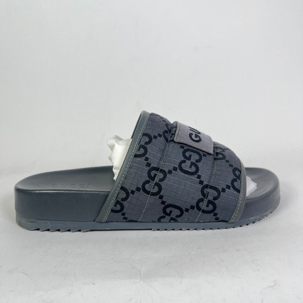 Gucci GG Monogram Ripstop Tech Sandals