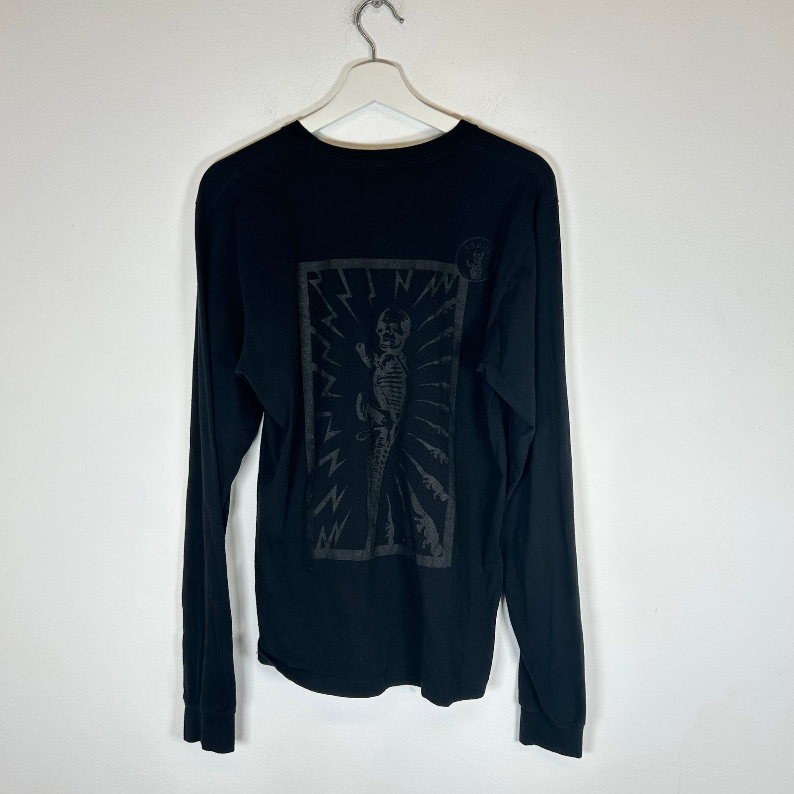 Chrome Hearts Black Foti Skull Longsleeve Size M