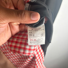 Needles Khaki Rebuild Flannel Shirt Size S