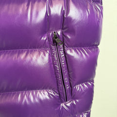 Moncler Purple Tibb Down Vest Size 5