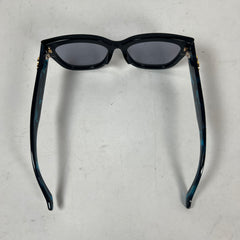 Gucci Black/Blue Butterfly Frame Sunglasses