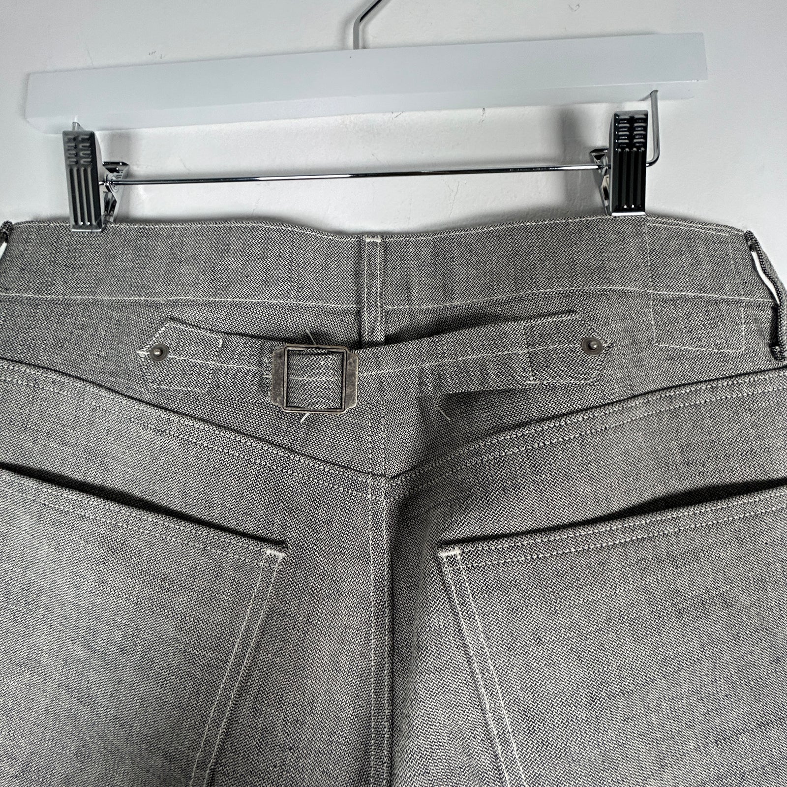 Maison Margiela 12oz Broken Twill 5 Pocket Pants - Caviar Size 30