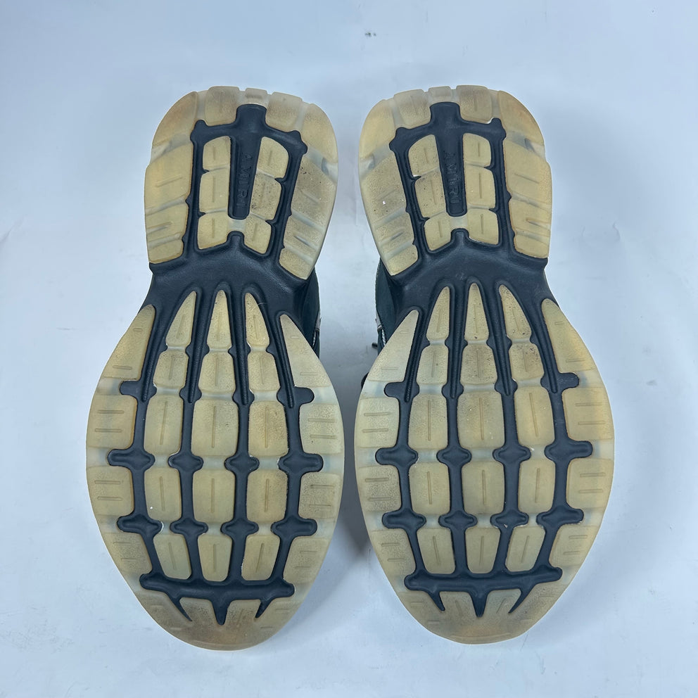 Amiri Black/Grey Bone Runner Size 43