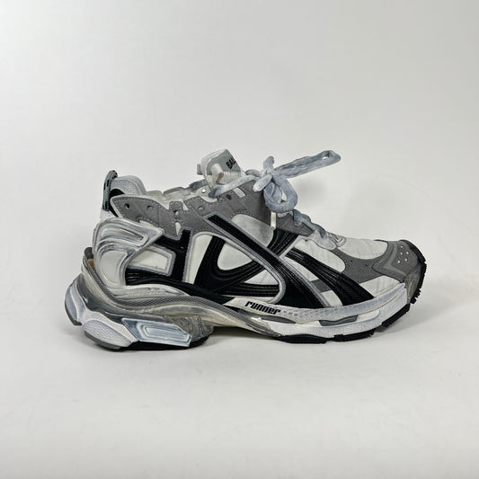 Balenciaga White/Grey Runner Size 42
