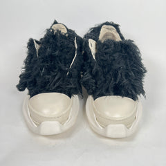Rick Owens Black/White Fur Abstact Ramones Size 41
