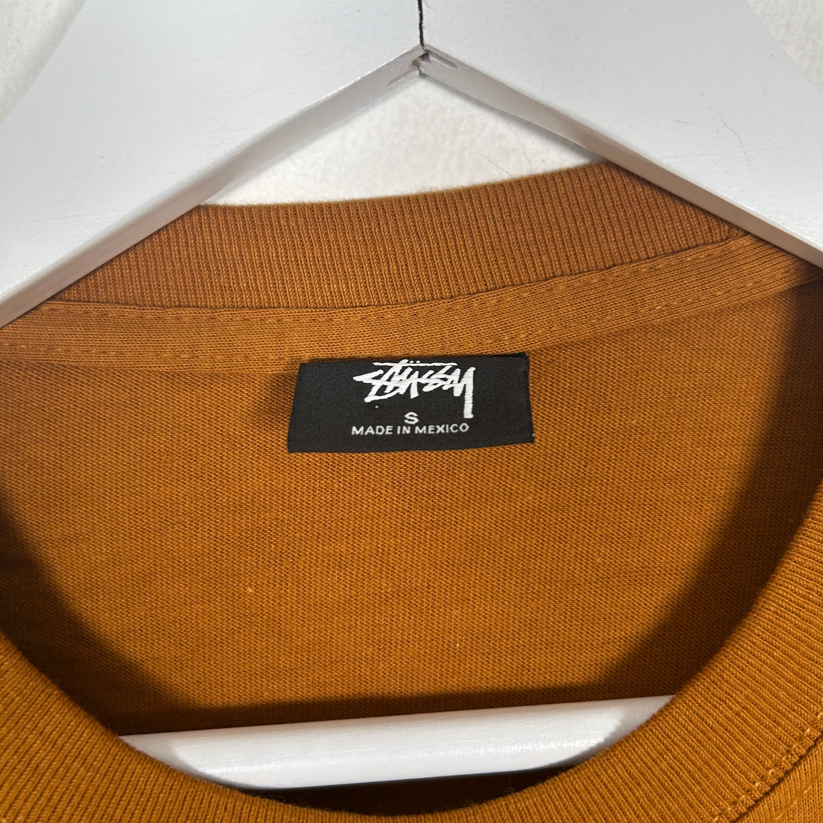 Stussy Dark Yellow Graphic Size S
