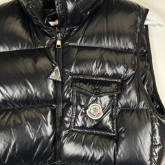 Moncler Black Balabio Vest Sz 4