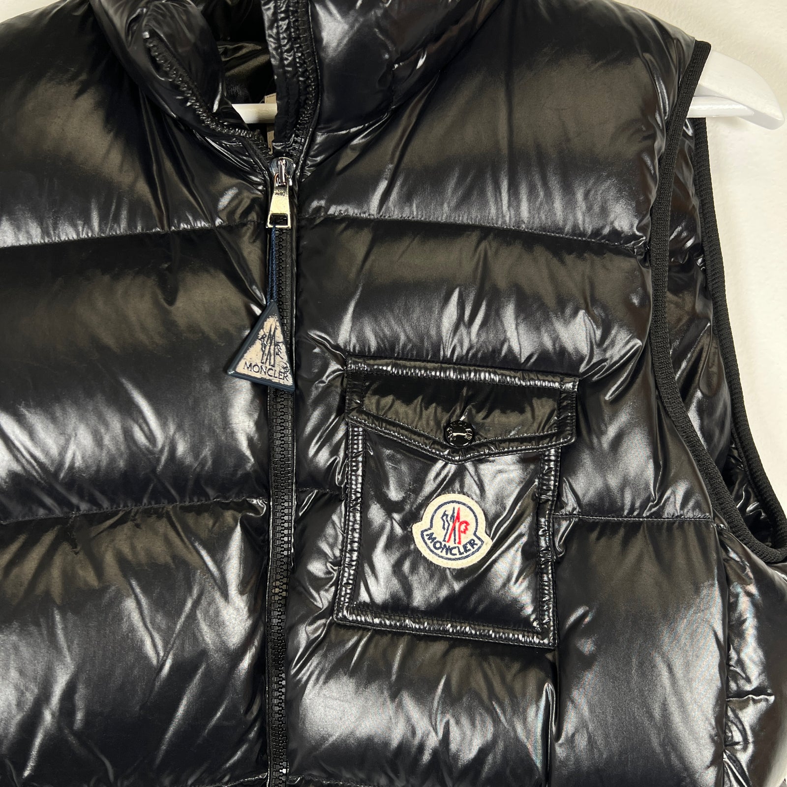 Moncler Black Balabio Vest Sz 4