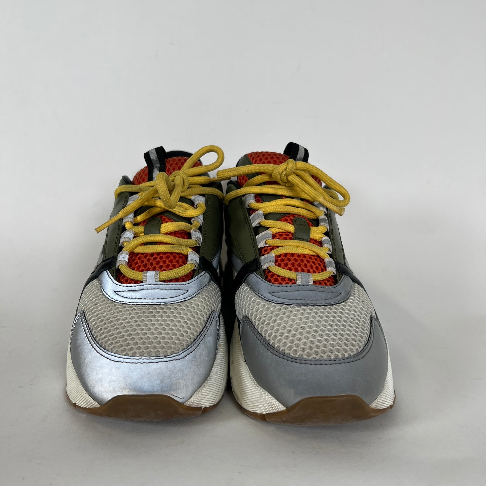 Dior B22 Orange/Green Sneaker Size 10