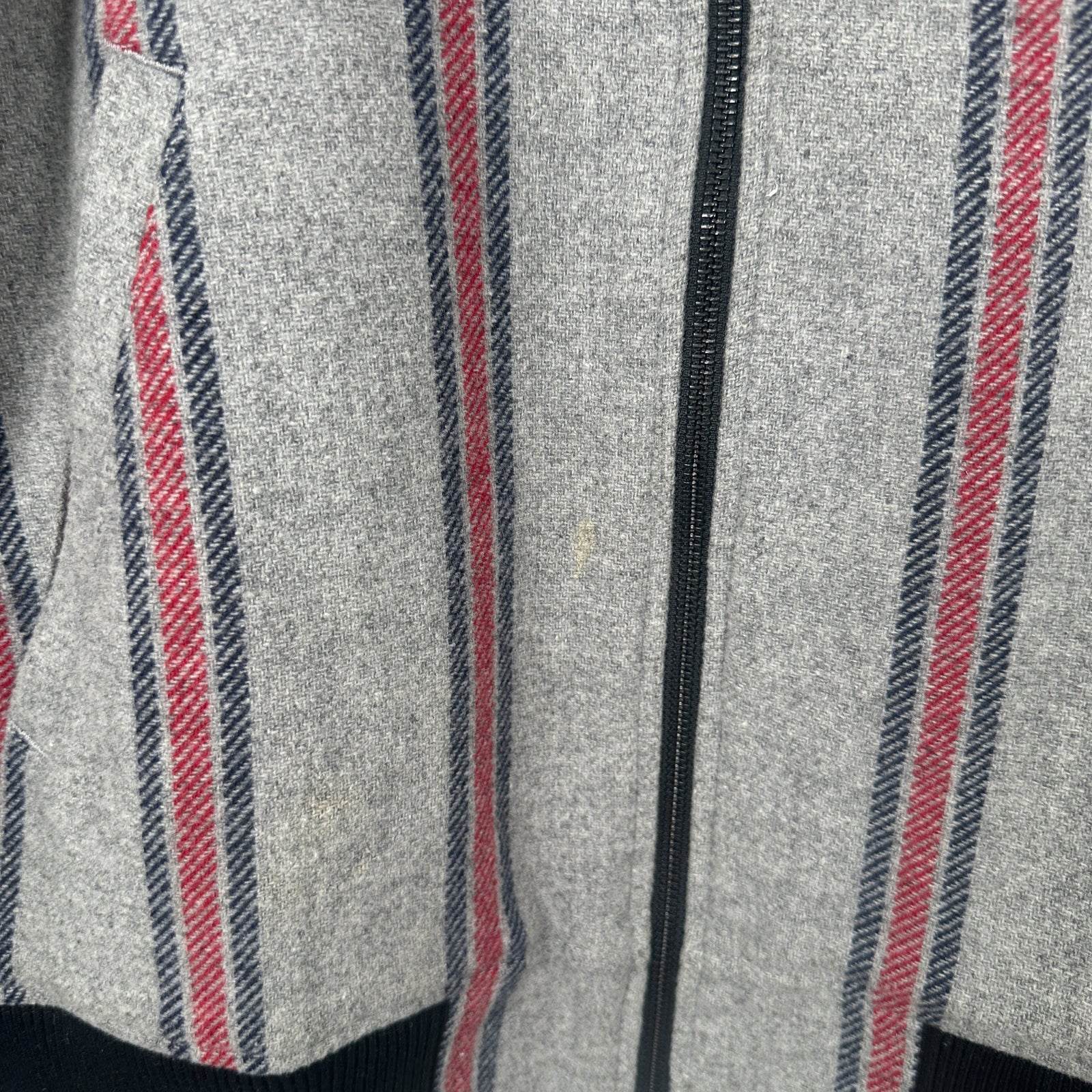 Stussy Flannel Zip Up Jacket Size M