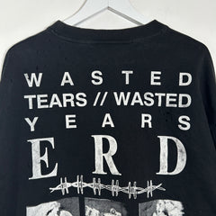 Enfant Riches Deprimes SS117 'Wasted Tears/Years' Cropped T-Shirt Size S