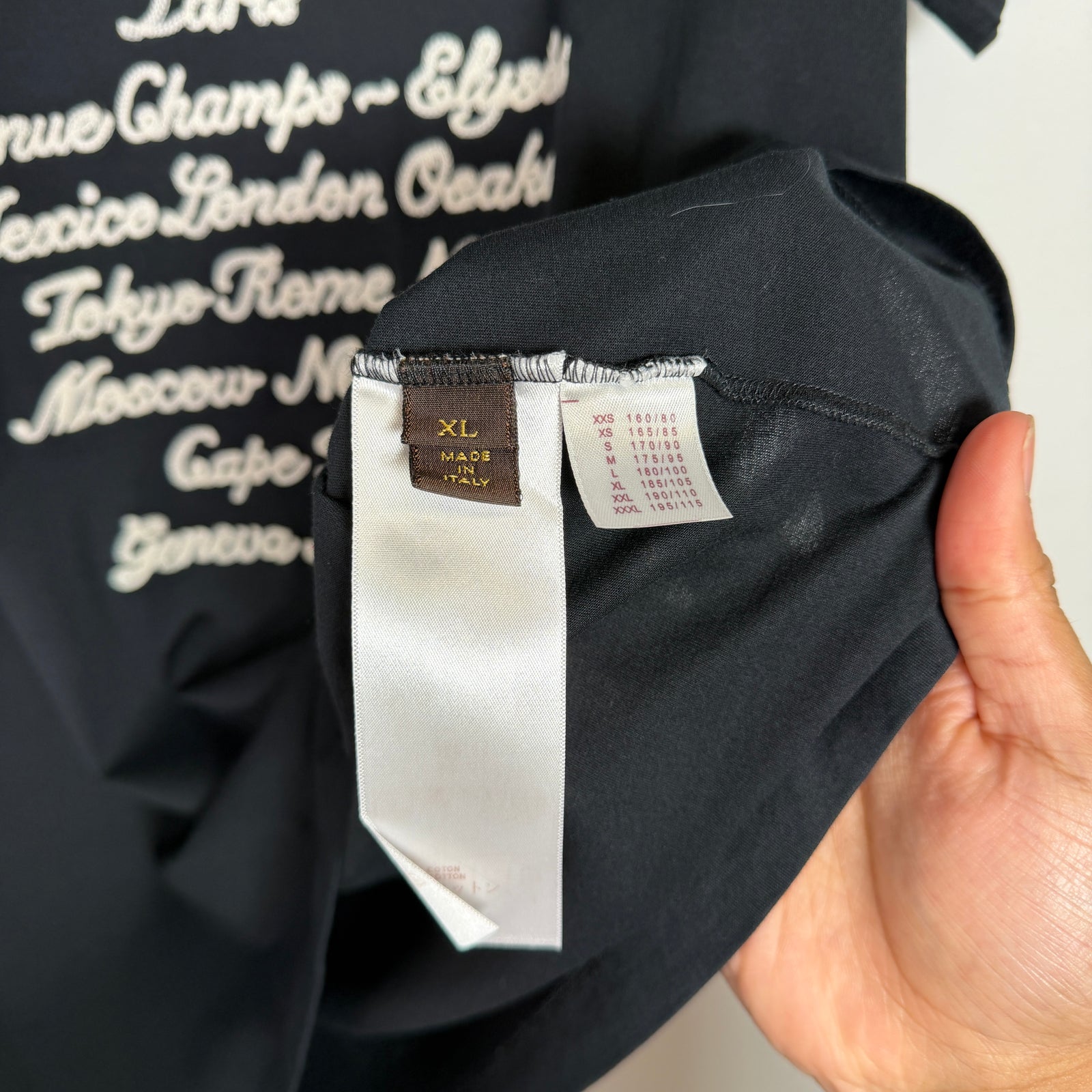 Louis Vuitton Vintage 'Trunks & Bags' Chainstitch T-Shirt