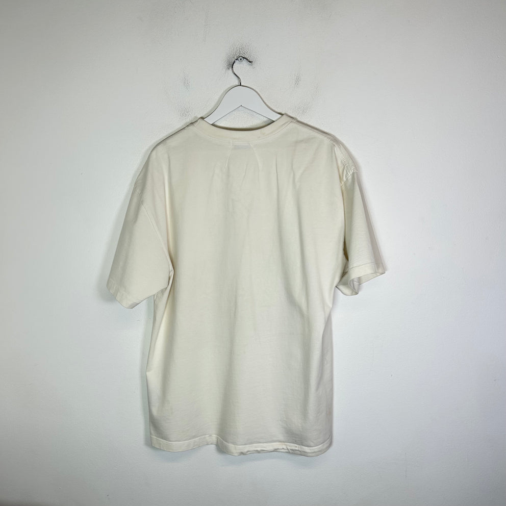 Rhude Cream New Money Logo T-Shirt Size L