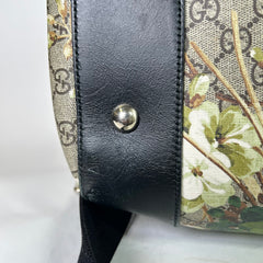Gucci GG Supreme Blooms Medium Duffle Bag